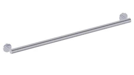 polished chrome grab bar