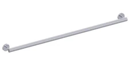 polished chrome grab bar