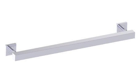 polished chrome grab bar