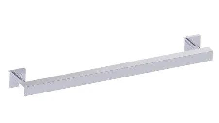polished chrome grab bar