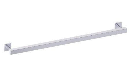 polished chrome grab bar