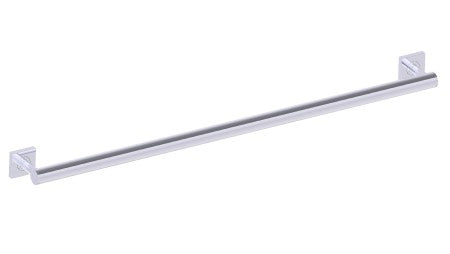 polished chrome grab bar