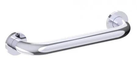 polished chrome grab bar
