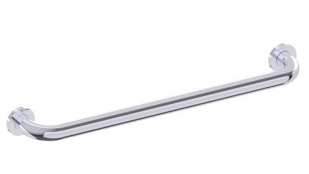 polished chrome grab bar