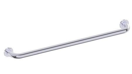 polished chrome grab bar