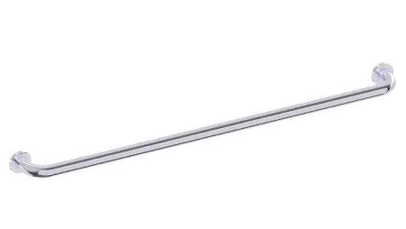 polished chrome grab bar