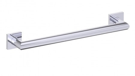 polished chrome grab bar