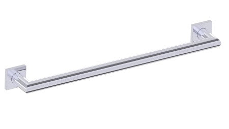 polished chrome grab bar