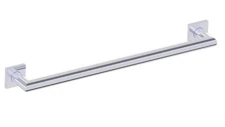 polished chrome grab bar