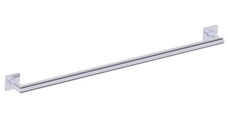 polished chrome grab bar