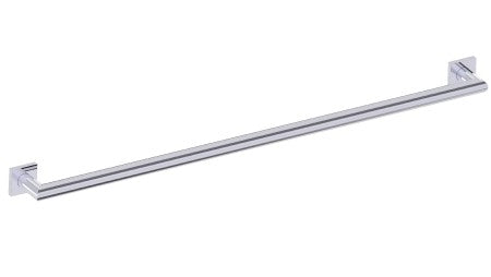 polished chrome grab bar