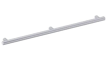 polished chrome grab bar