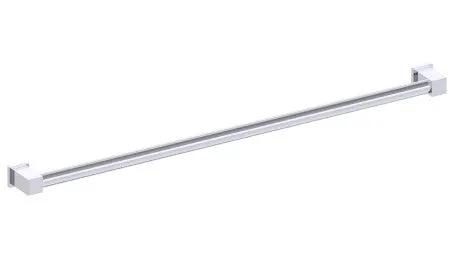 polished chrome grab bar