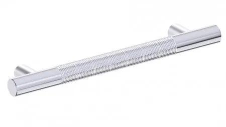 polished chrome grab bar