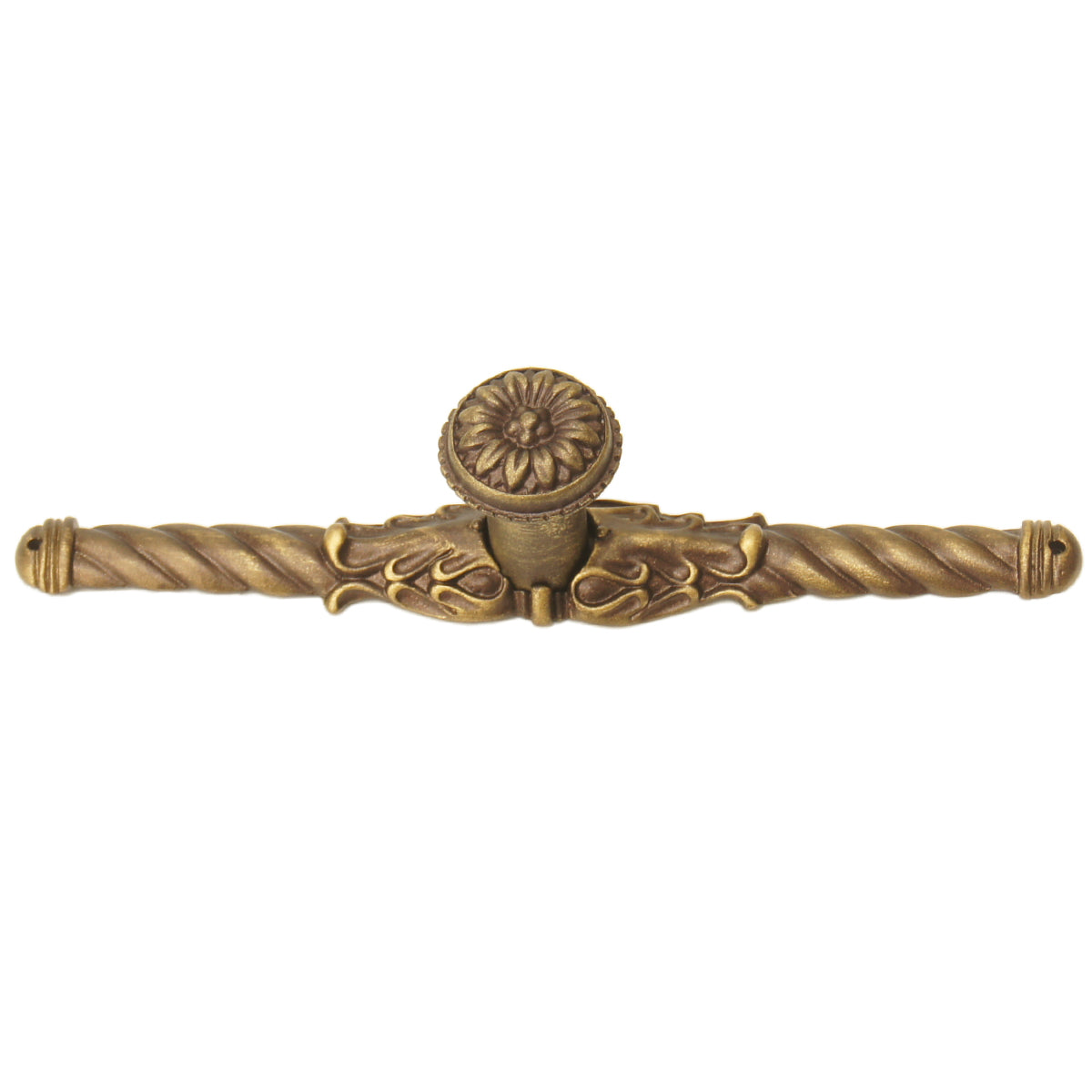 Carpe Diem Acanthus II Small Knob Rosette Style with Rope Large Backplate by Carpe Diem
