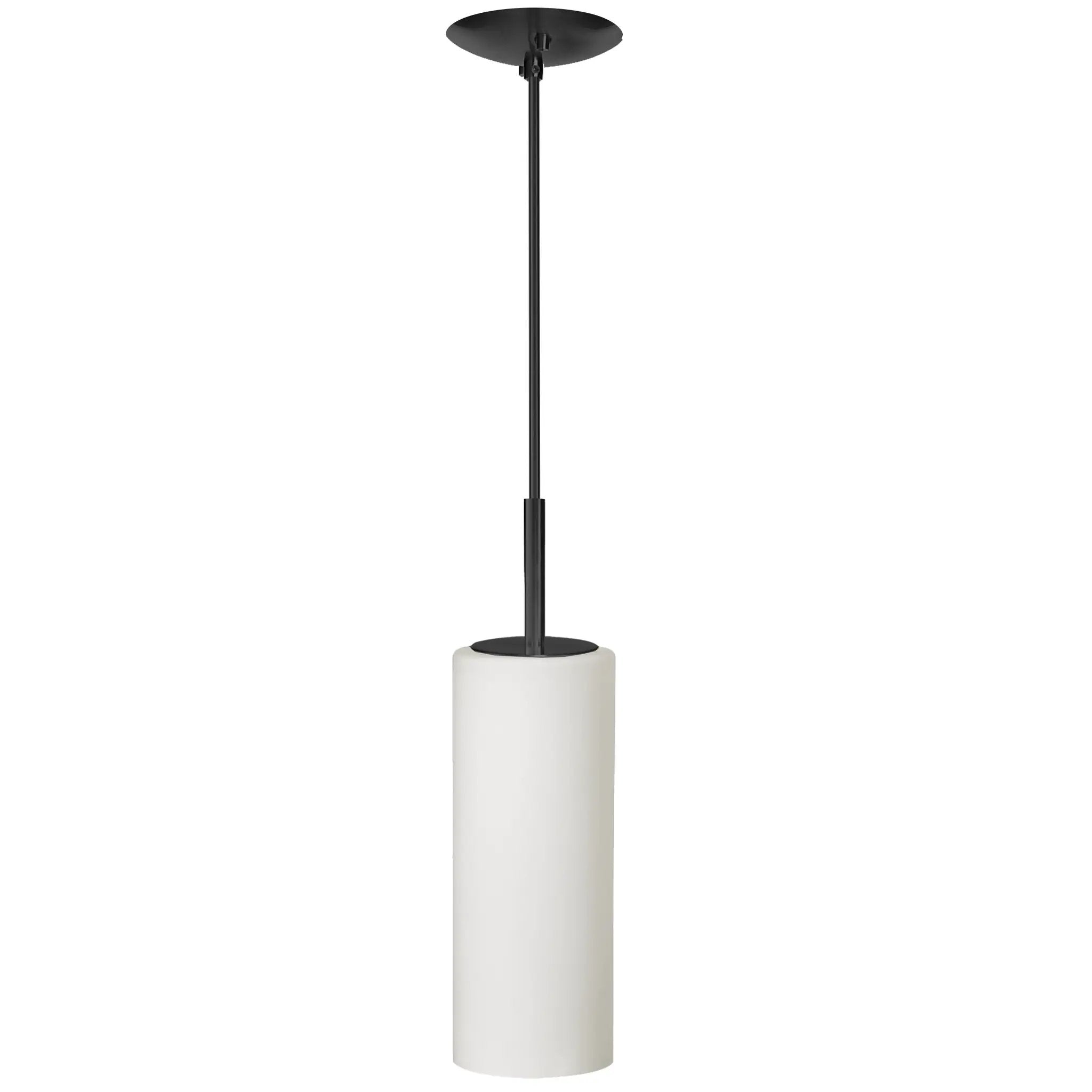 Dainolite 1 Light Incandescent Pendant with White Frosted Glass by Dainolite