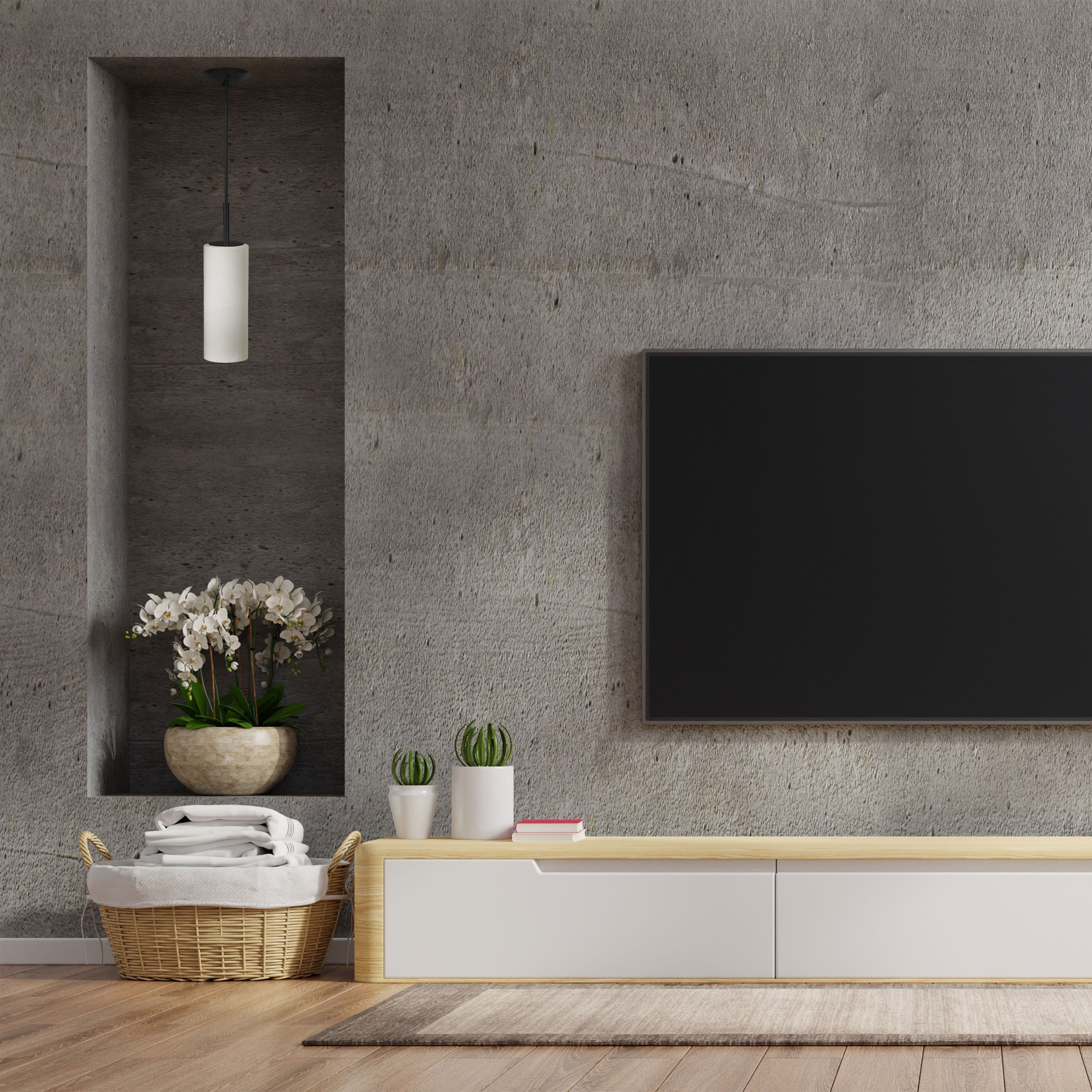 matte black pendants