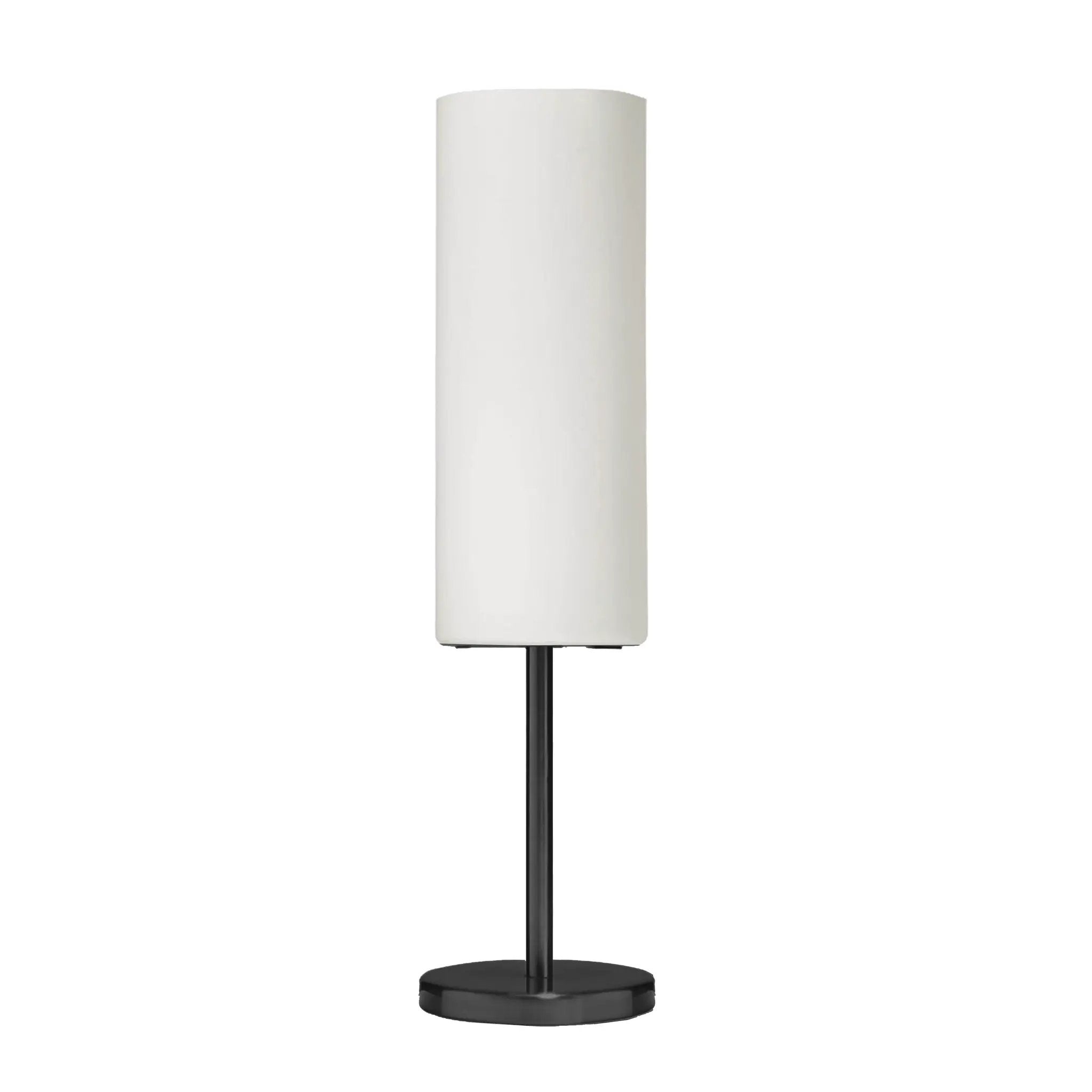 Dainolite 1 Light Incandescent Table Lamp with White Frosted Glass by Dainolite