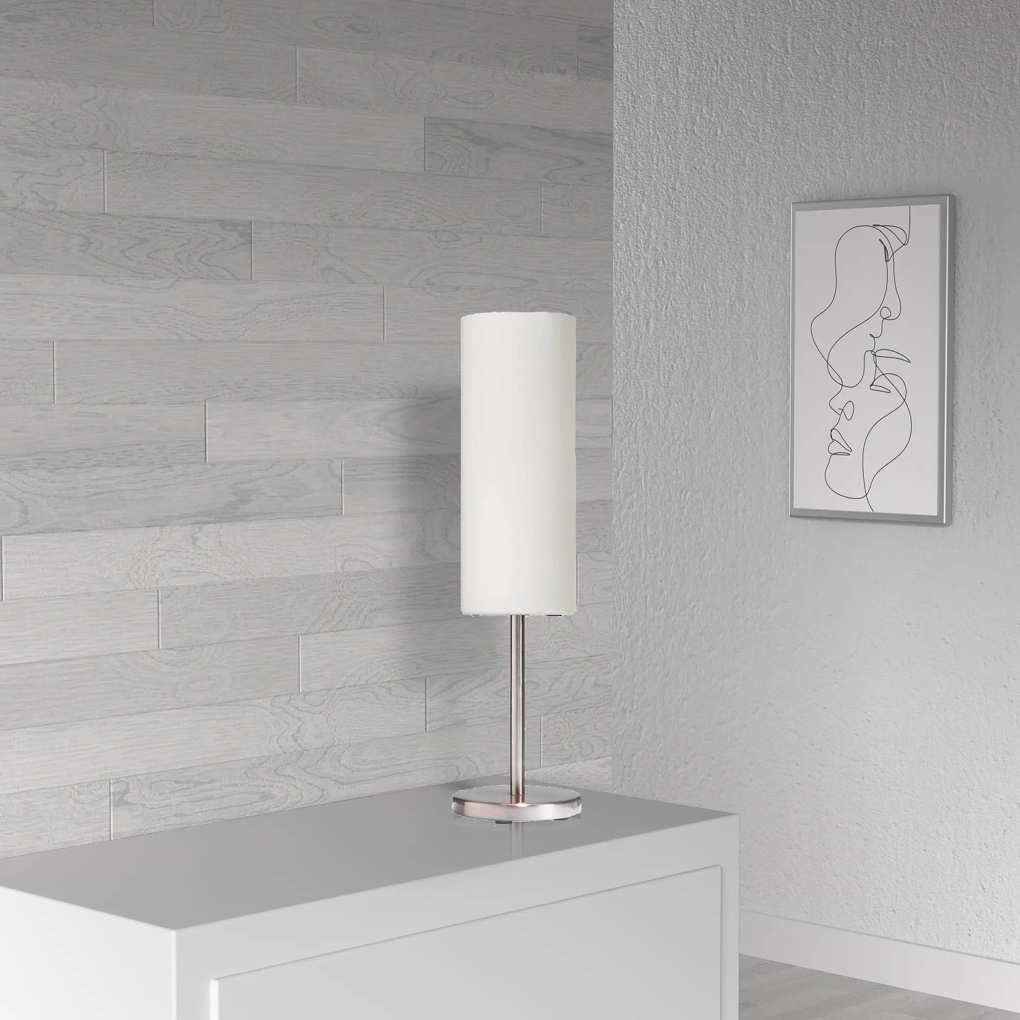 satin chrome wall sconce