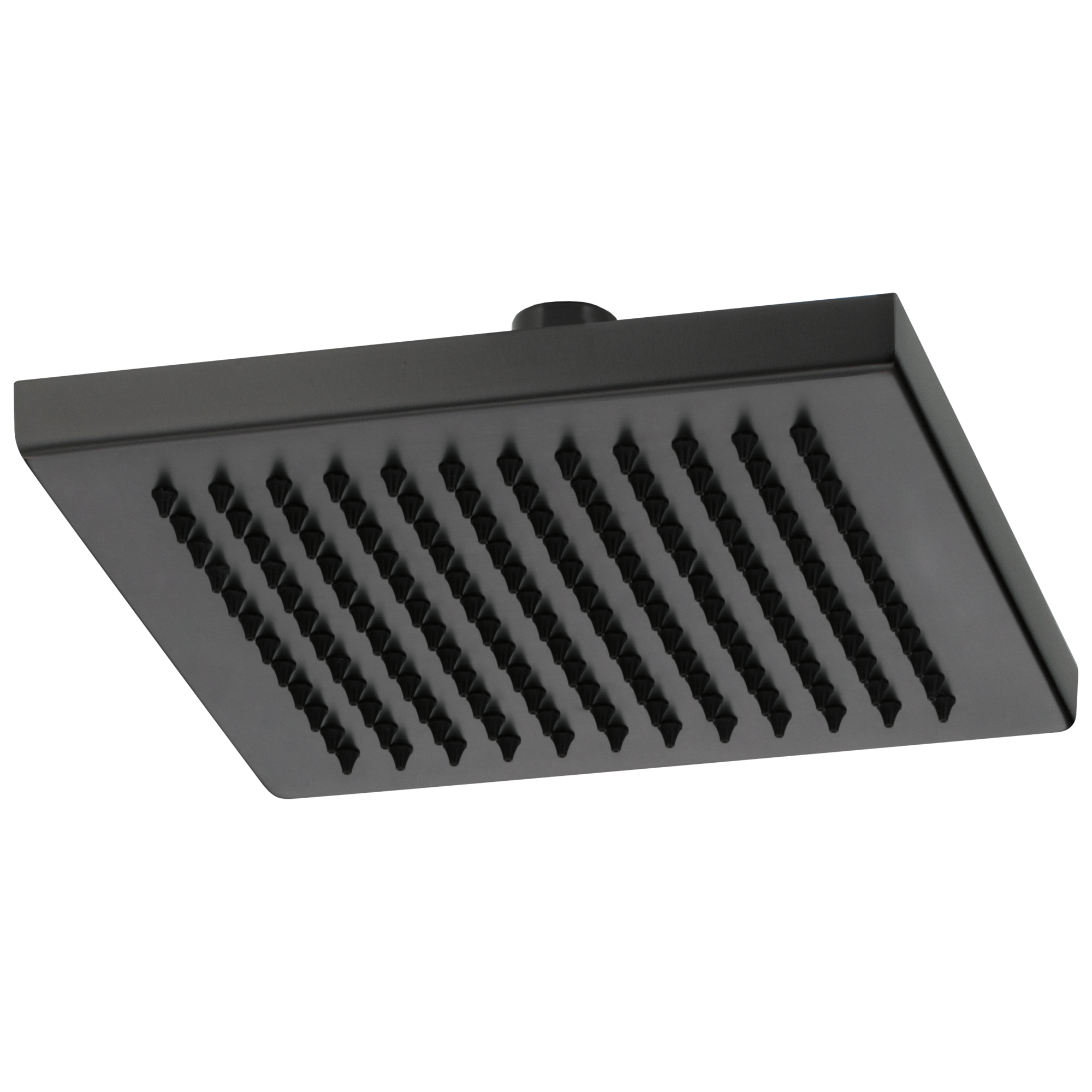 matte black shower head