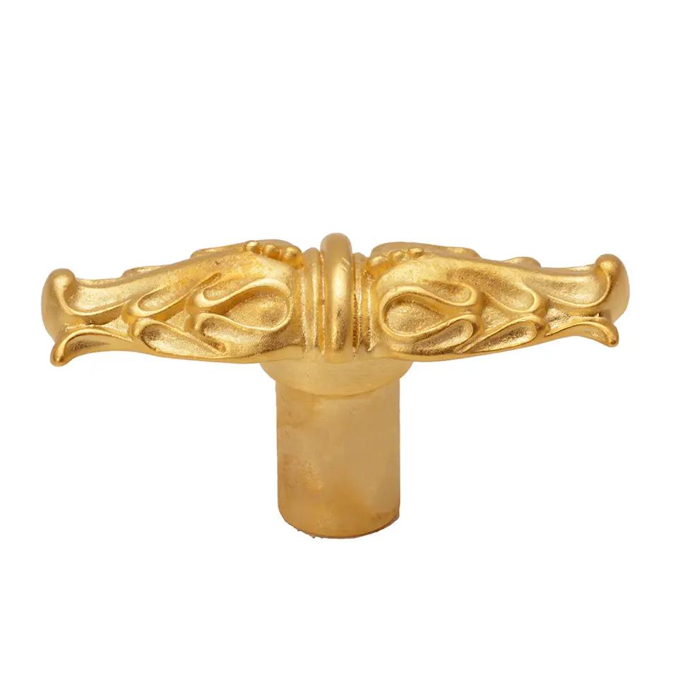 Carpe Diem Acanthus II Leaves Large Knob Romanesque Style by Carpe Diem