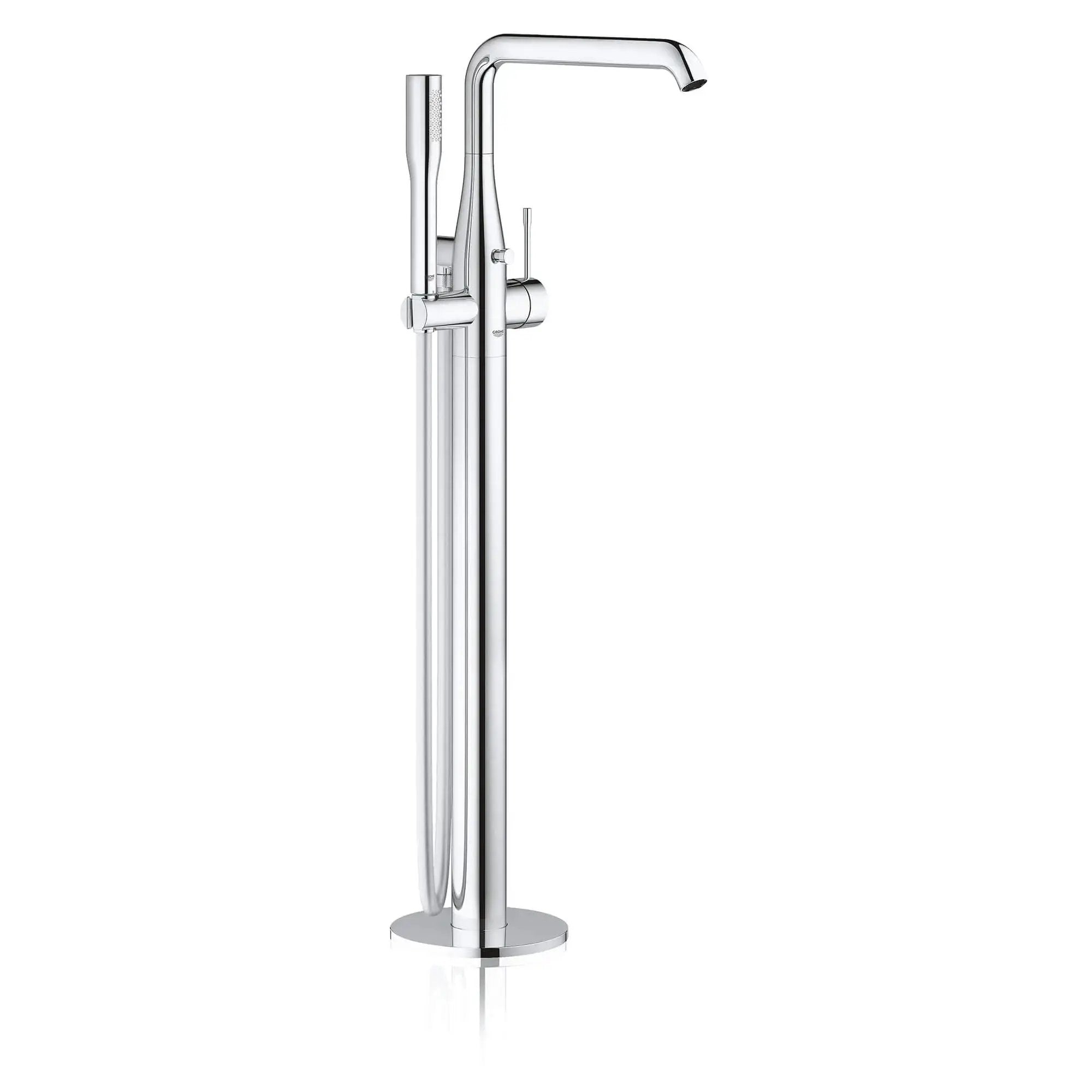 chrome tub faucet