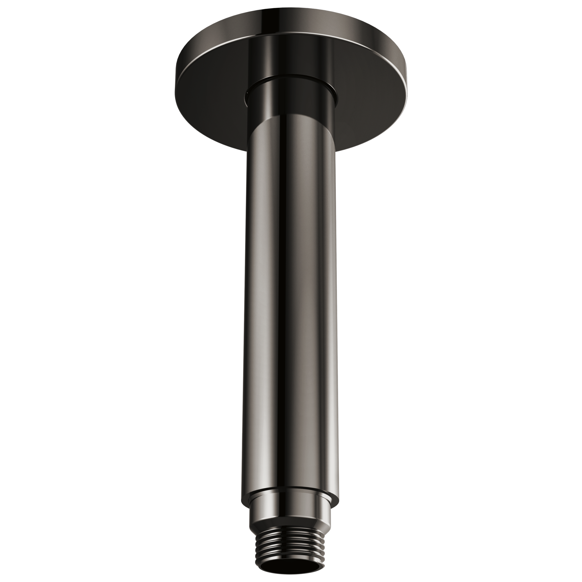 brilliance black onyx shower arm and flange