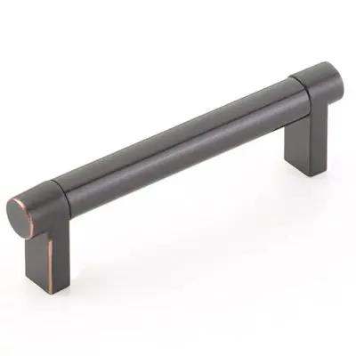 Emtek Select 4" CC Rectangular Stem and Cabinet Pull by Emtek