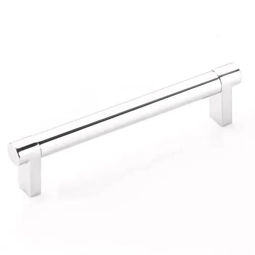 polished chrome cabinet pull