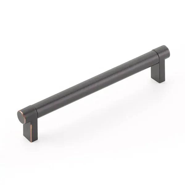 Emtek Select 6" CC Rectangular Stem and Cabinet Pull by Emtek