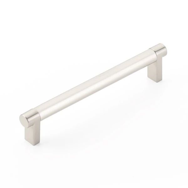 Emtek Select 6" CC Rectangular Stem and Cabinet Pull