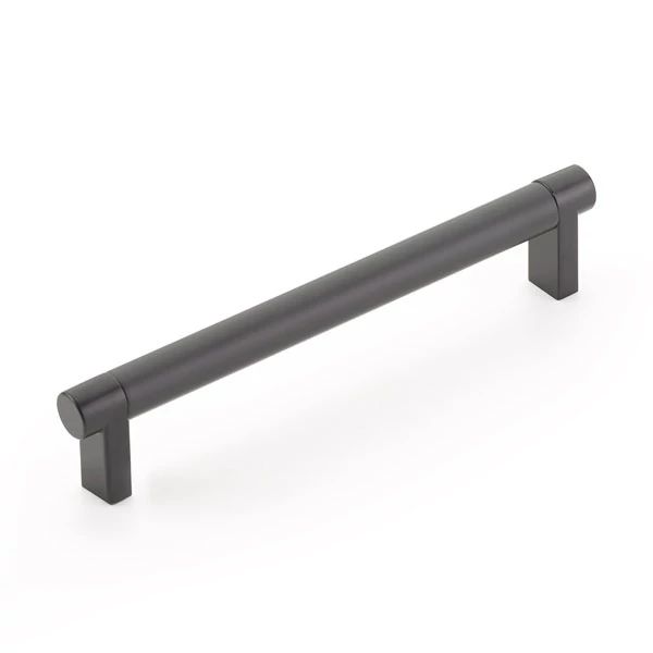 Emtek Select 6" CC Rectangular Stem and Cabinet Pull