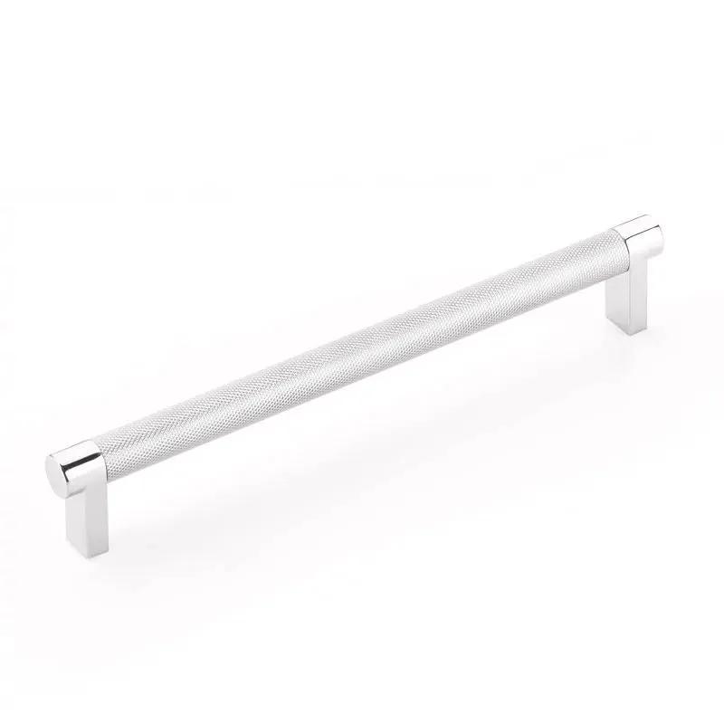 polished chrome cabinet pull