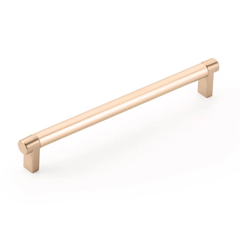 Emtek Select 8" CC Rectangular Stem and Cabinet Pull