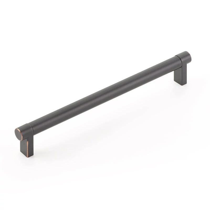Emtek Select 8" CC Rectangular Stem and Cabinet Pull by Emtek