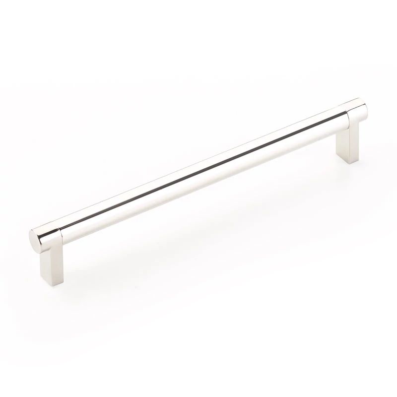 Emtek Select 8" CC Rectangular Stem and Cabinet Pull