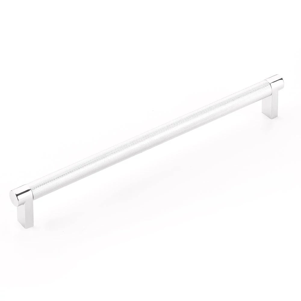 polished chrome cabinet pull