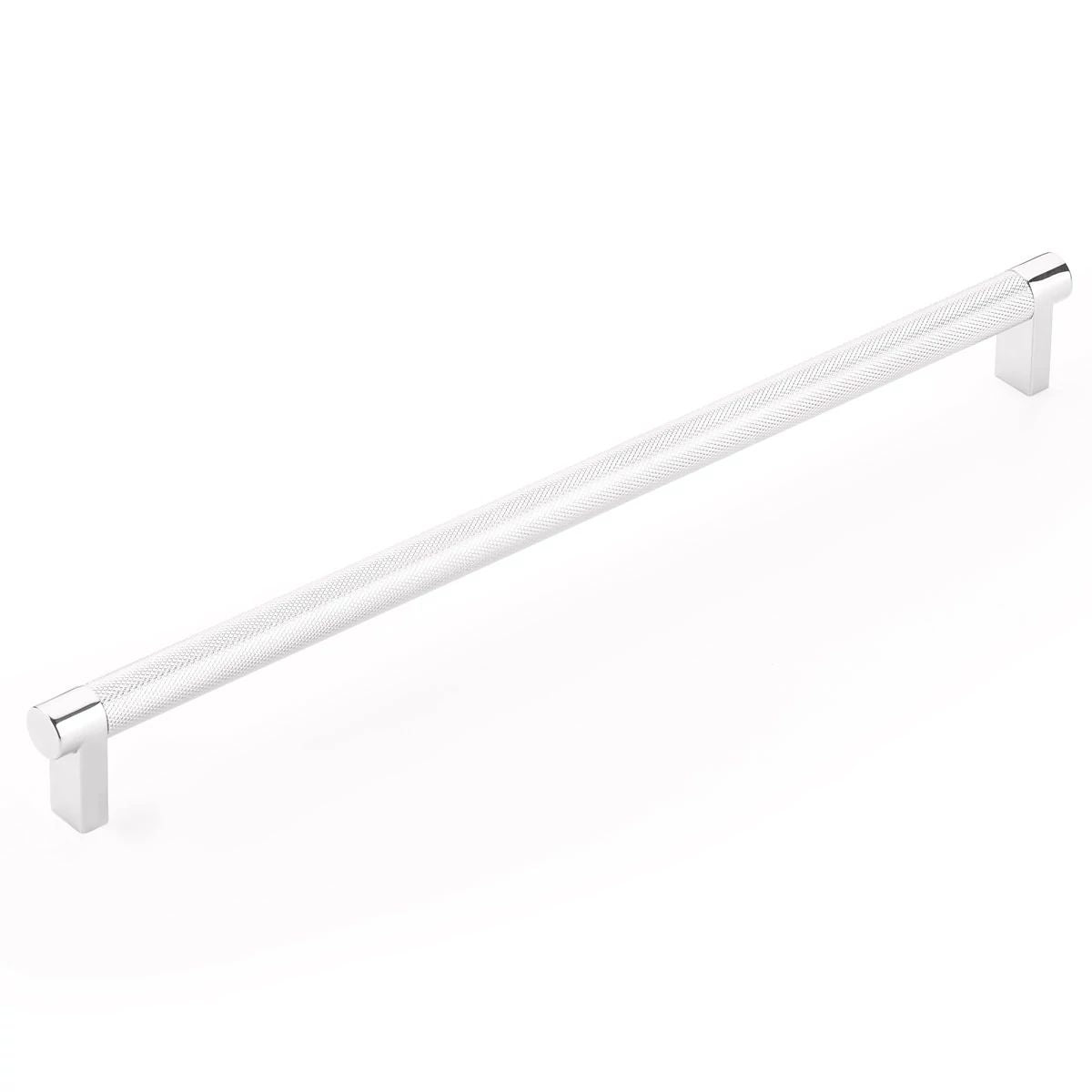 polished chrome cabinet pull