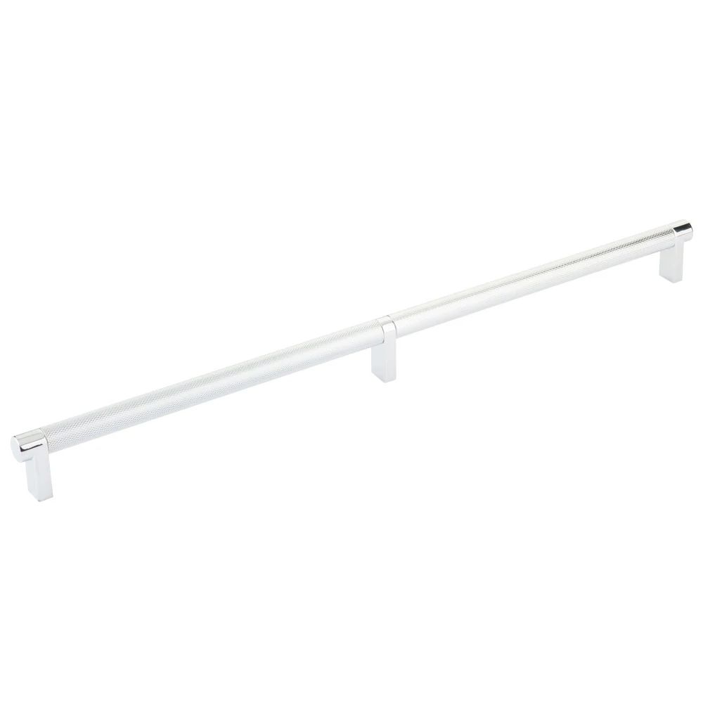 polished chrome cabinet pull