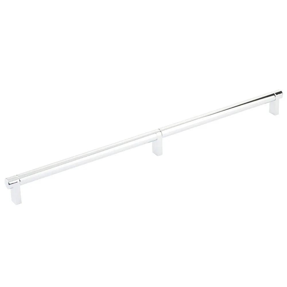 polished chrome cabinet pull