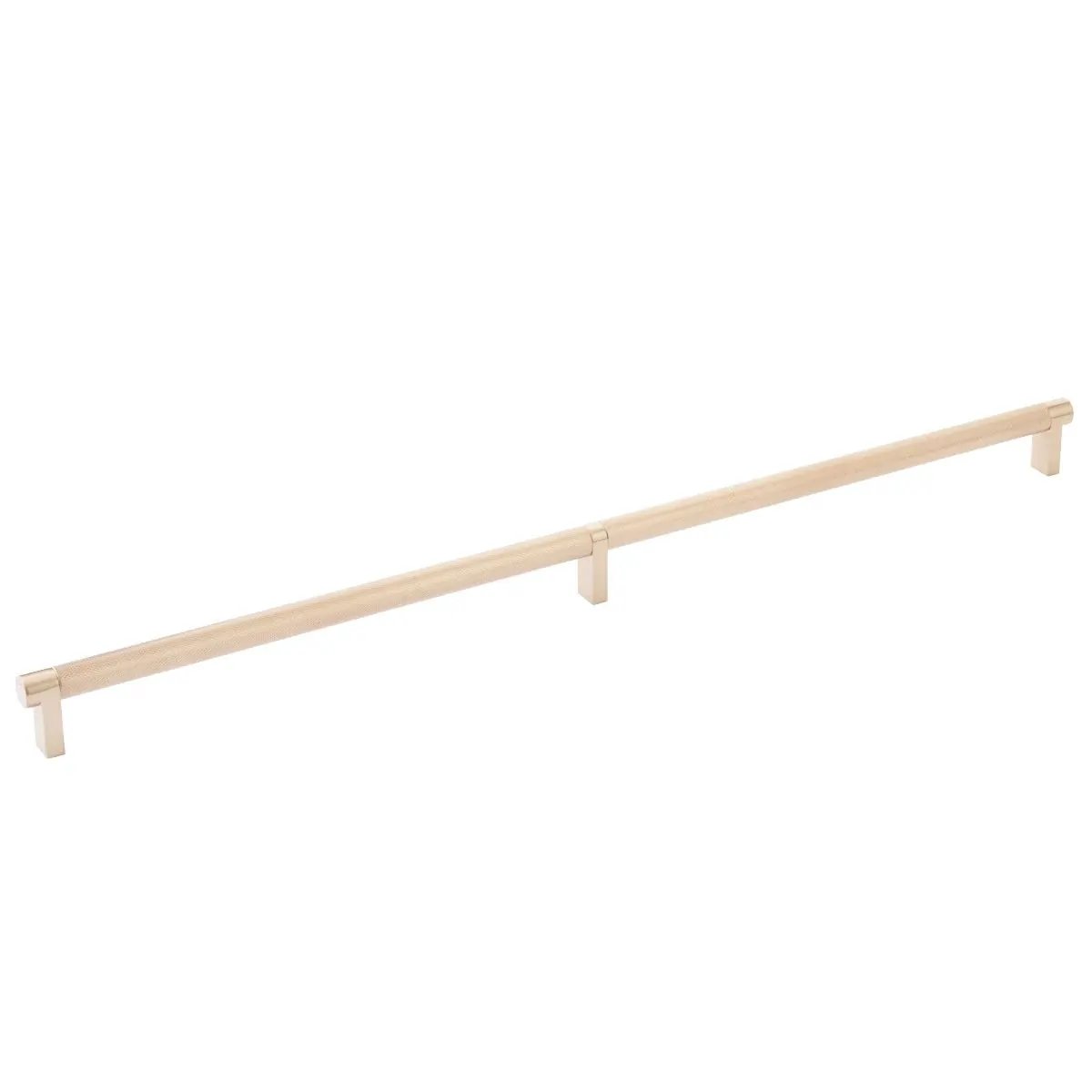 Emtek Select 20" CC Rectangular Stem and Knurled Bar Cabinet Pull by Emtek