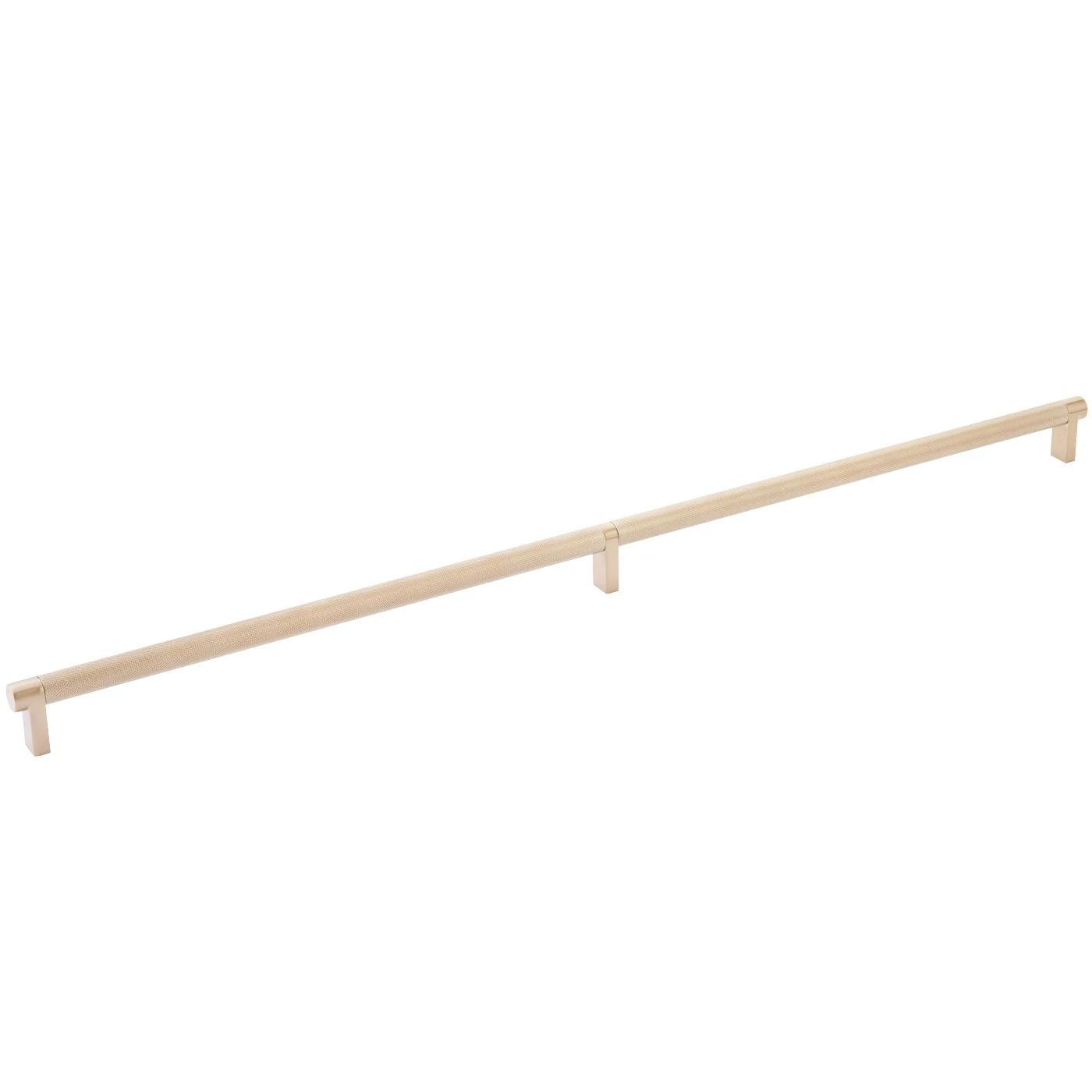 Emtek Select 24" CC Rectangular Stem and Knurled Bar Cabinet Pull by Emtek