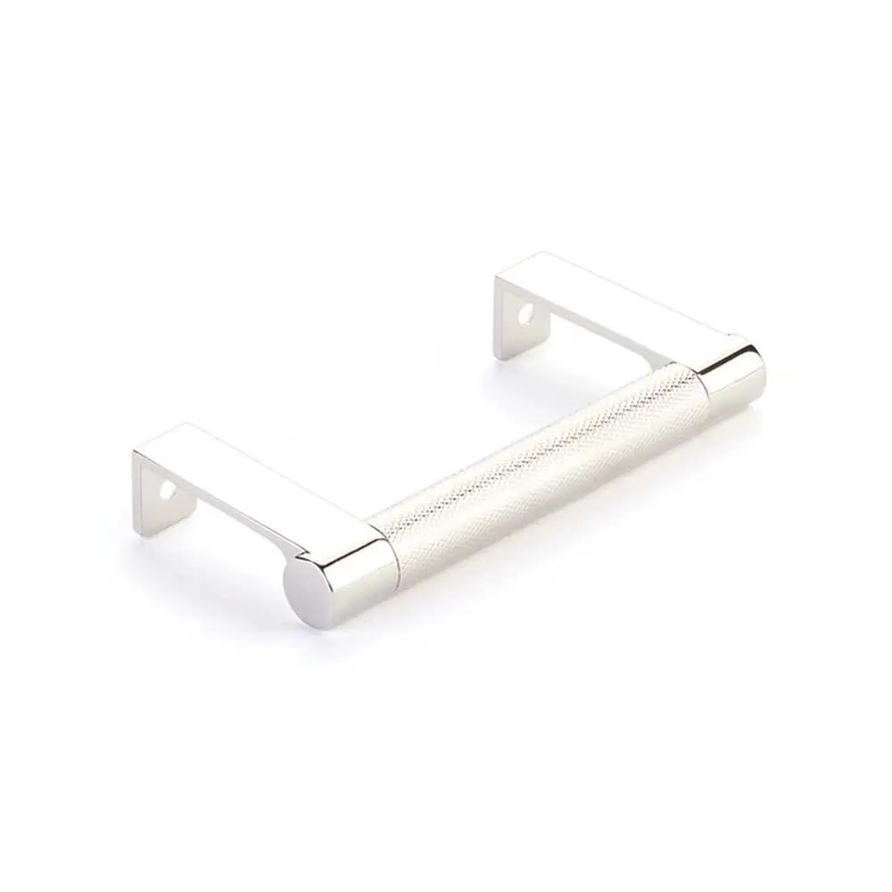 Emtek Select 3.75" CC Round Knurled Cabinet Edge Pull by Emtek
