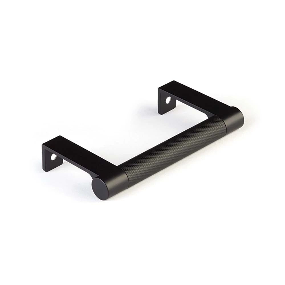 Emtek Select 3.75" CC Round Knurled Cabinet Edge Pull