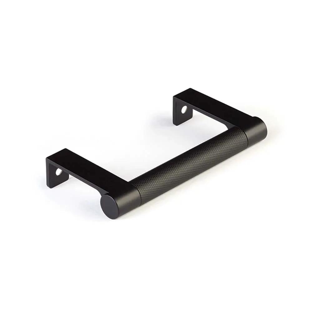 Emtek Select 3.75" CC Round Knurled Cabinet Edge Pull by Emtek