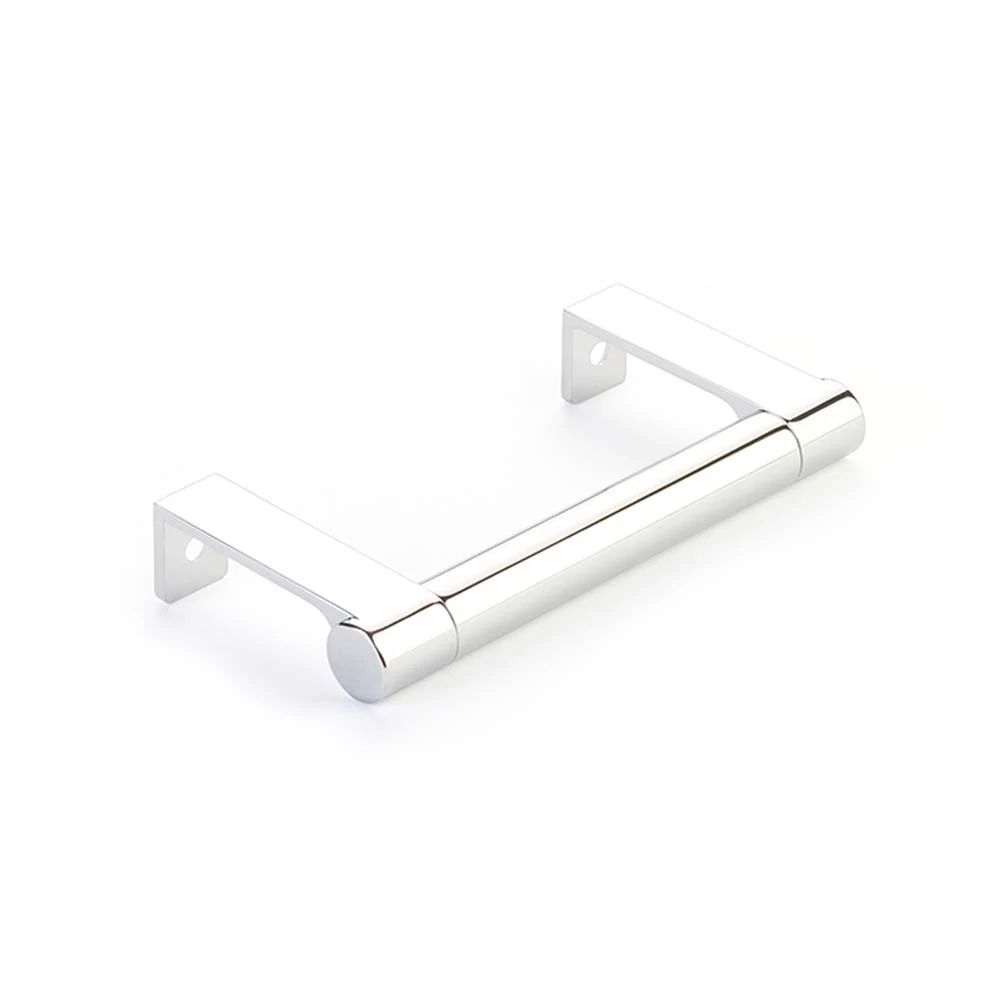 polished chrome edge pull