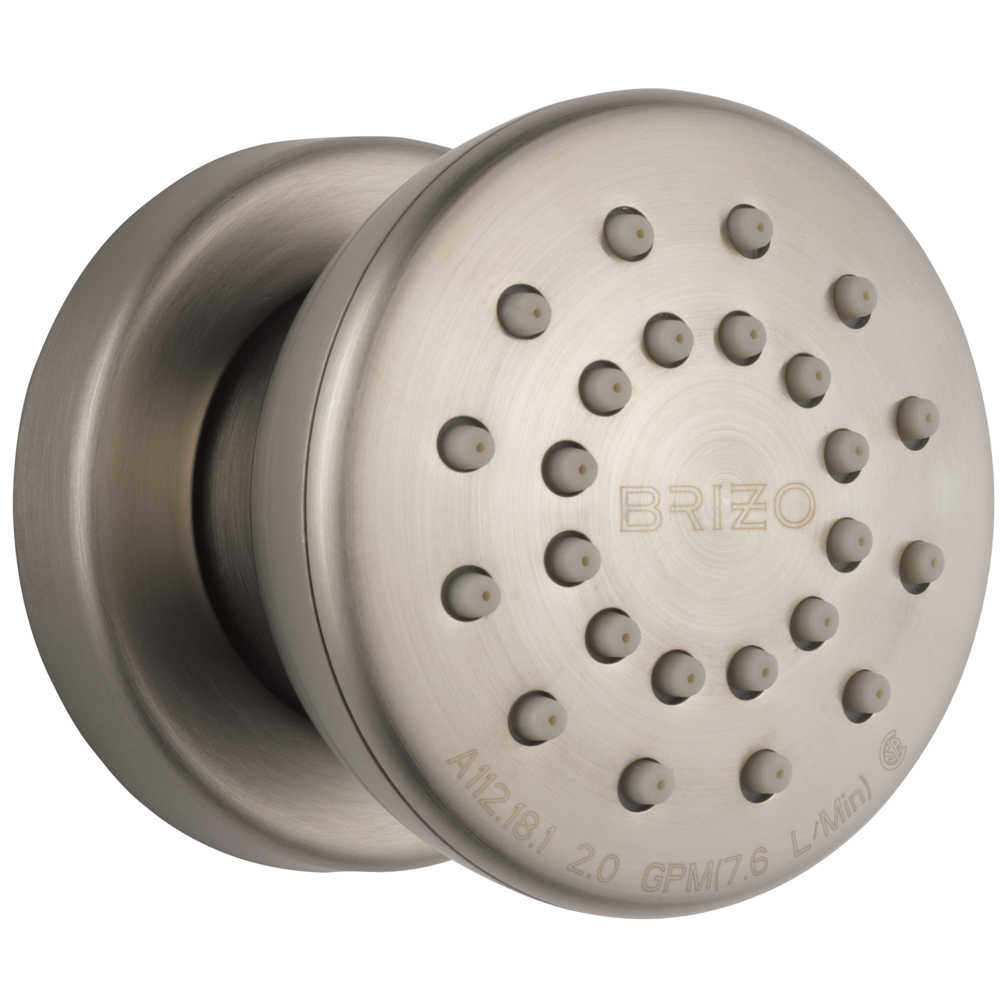 Brizo Universal Showering Touch-Clean Round Body Spray by Brizo