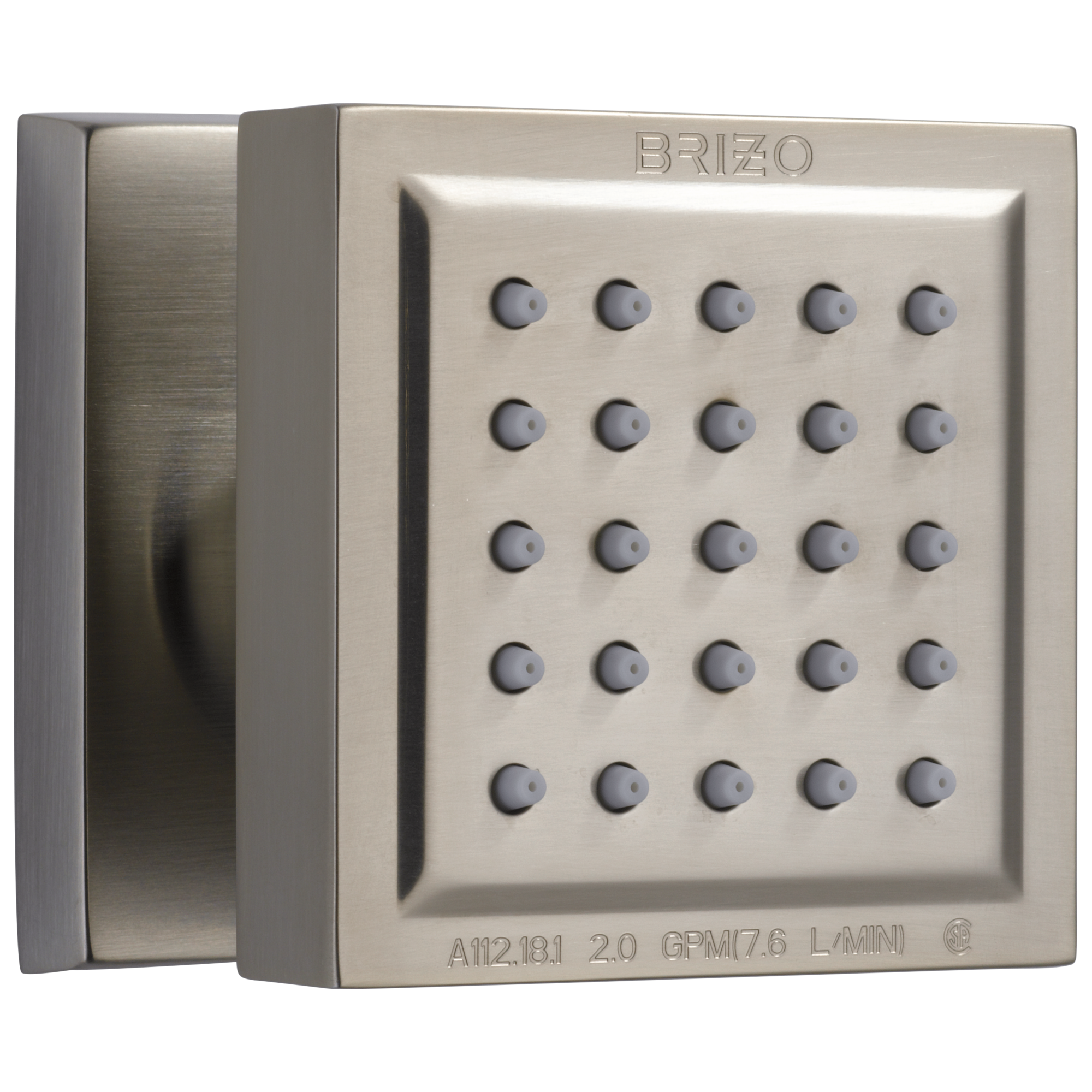 Brizo Universal Showering Touch-Clean Square Body Spray by Brizo