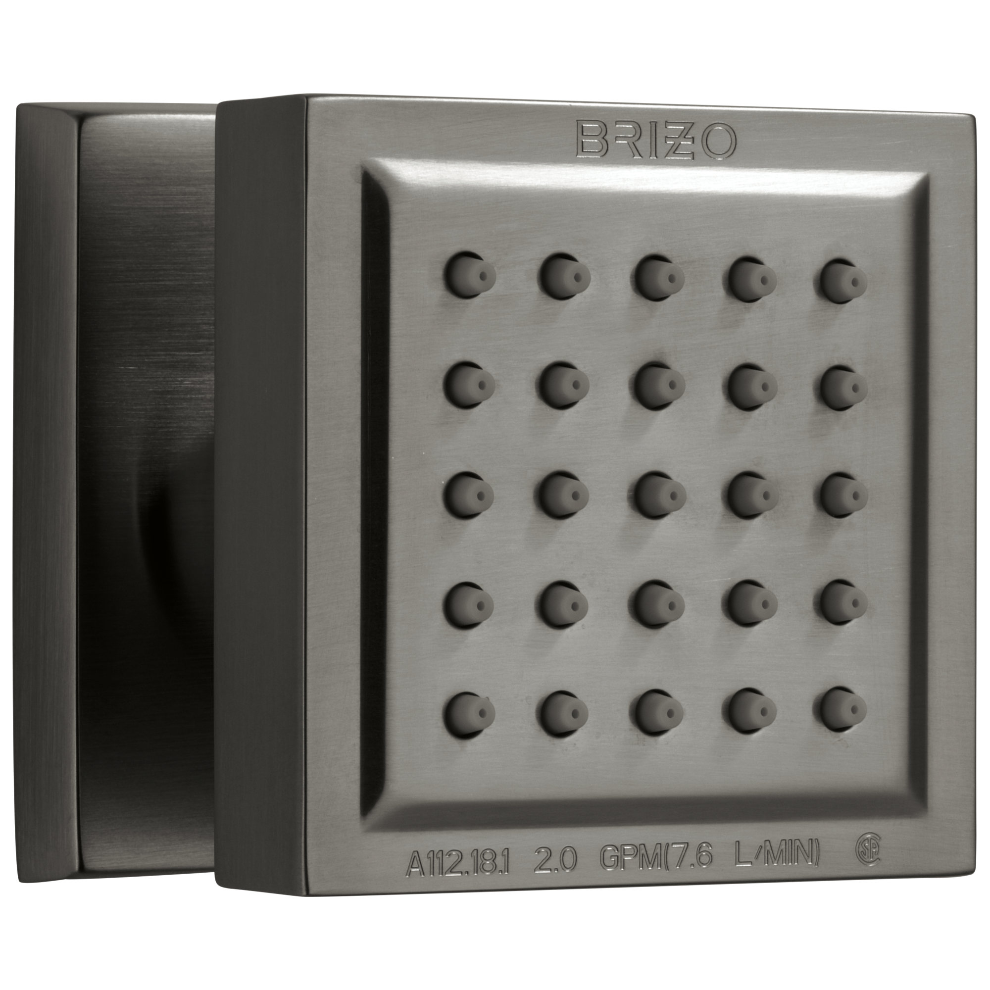 Brizo Universal Showering Touch-Clean Square Body Spray by Brizo