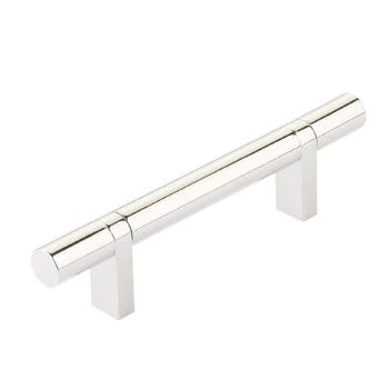 Emtek Select 3.5" CC Rectangular Bar Stem Bar Cabinet Pull by Emtek